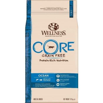  Wellness CORE Ocean Salmon with Tuna Recipe Adult Cat Dry Food, 1.75kg 