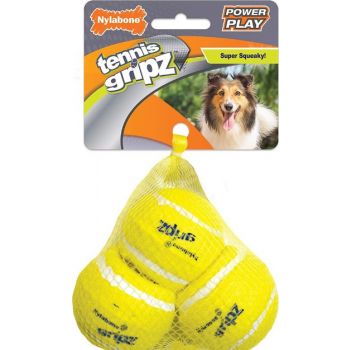  Nylabone Play Tennis Ball Small 3pk 1.75in 