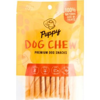  PUPPY TWISTED STICK 25PCS - 90G 